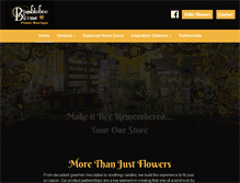 Tablet Screenshot of bumblebeeblooms.com
